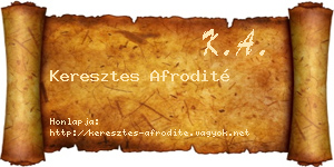 Keresztes Afrodité névjegykártya